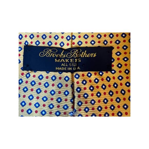 Brooks Brothers 100% Silk Neck Tie - Picture 3 of 3